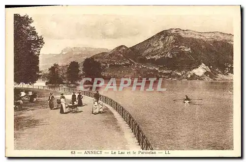 Ansichtskarte AK Annecy Le Lac et le Parmelan