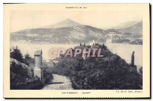 Cartes postales Lac d'Annecy Duingt