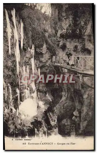 Ansichtskarte AK Environs d'Annecy Gorges du Fier