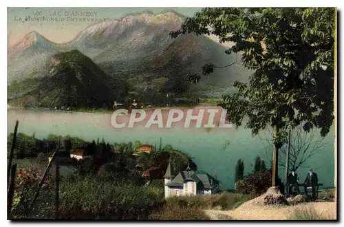 Ansichtskarte AK Lac d'Annecy La Montagne d'Entrevernes