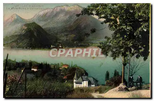 Cartes postales Lac d'Annecy La Montagne d'Entrevernes