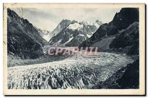 Cartes postales Chamonix La Mer de Glace