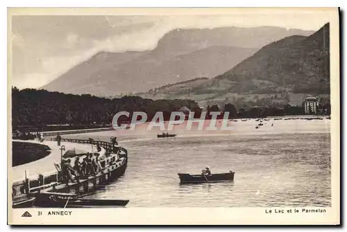 Cartes postales Annecy Le Lac et le Parmelan