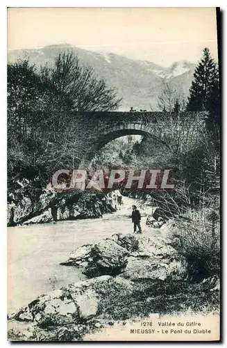 Cartes postales Vallee du Gifire Mieussy Le Pont du Diable