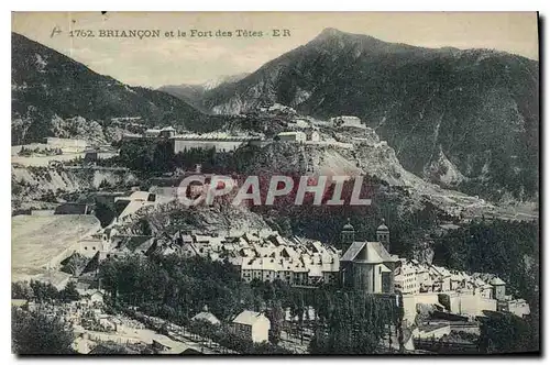 Ansichtskarte AK Briancon et le Fort des Tetes