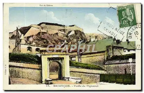 Cartes postales Fort du Chateau Briancon Porte de Pignerol