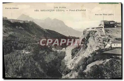 Ansichtskarte AK Les Alpes Briancon Pont d'Asfeld