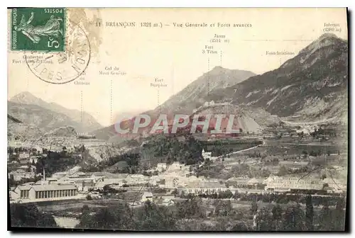 Ansichtskarte AK Briancon Vue Generale et Forts Avances