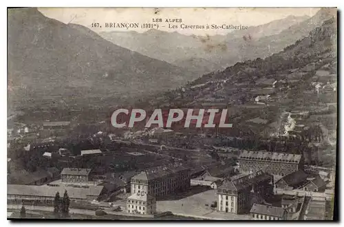 Ansichtskarte AK Les Alpes Briancon Les Casernes a Ste Catherine