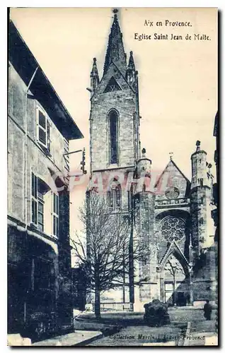 Ansichtskarte AK Aix en Provence Eglise Saint Jean de Malte