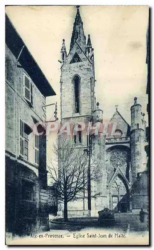 Ansichtskarte AK Aix en Provence Eglise Saint Jean de Malte