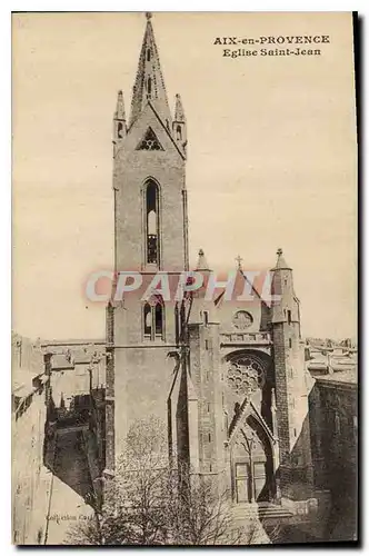 Cartes postales Aix en Provence Eglise Saint Jean