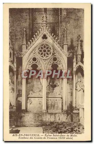 Cartes postales Aix en Provence Eglise Saint Jean de Malte