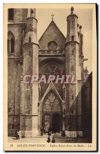 Cartes postales Aix en Provence Eglise Saint Jean de Malte