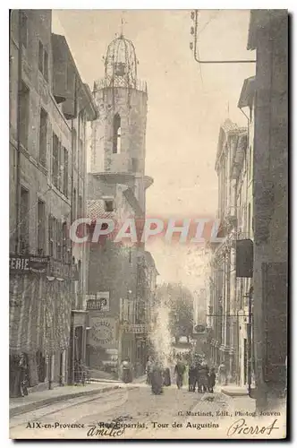 Cartes postales Aix en Provence Rue Esparrial Tour des Augustins