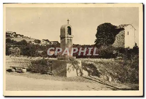 Cartes postales Oratoire Notre Dame Aix Bouches du Rhone au quartier du Pont Roui a l'Entree de la Propriete Ras