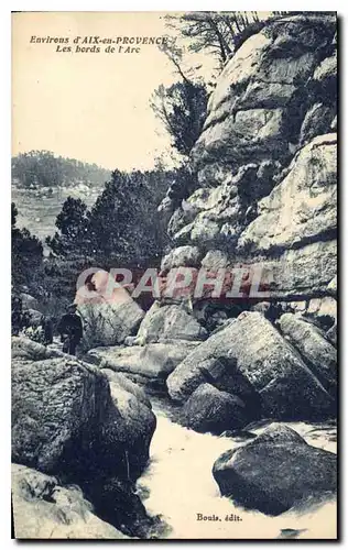 Ansichtskarte AK Environs d'Aix en Provence Les bords de l'Arc