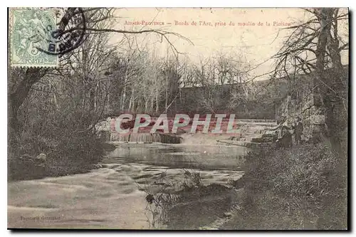 Cartes postales Bords de l'Arc prise du moulin de la Pioline