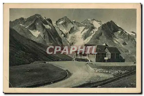 Cartes postales Route des Alpes Col du Lautaret Chalet Restaurant