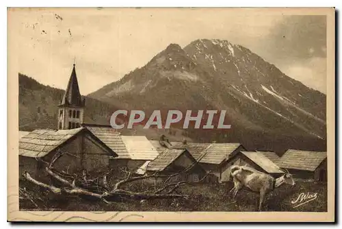 Cartes postales Montgenevre et le Mont Janus Chevre
