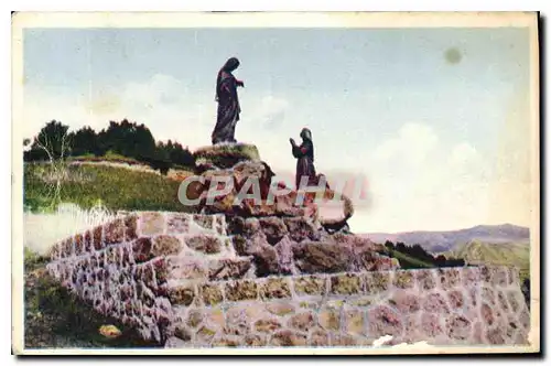 Ansichtskarte AK Notre Dame du Laus Htes Alpes Monument de Piedreau