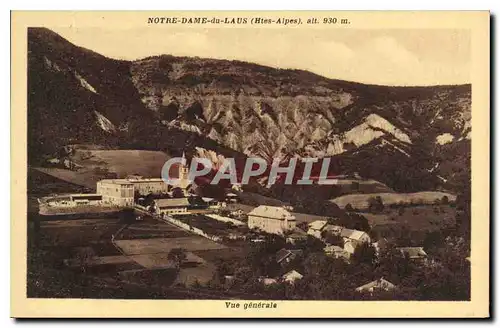 Cartes postales Notre Dame du Laus Htes Alpes Vue generale