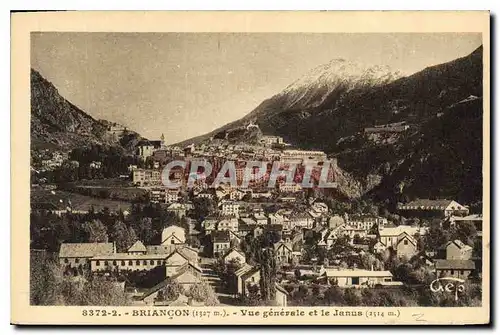 Ansichtskarte AK Briancon Vue generale et le Janus