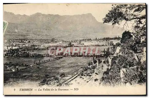 Cartes postales Embrun La Vallee de la Durance