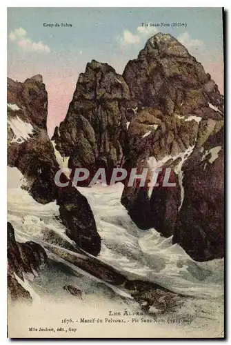 Cartes postales Les Alpes Massif du Pelvoux