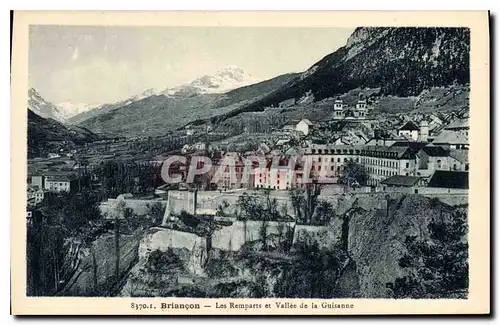 Cartes postales Briancon Les Remparts et Vallee de la Guisanne