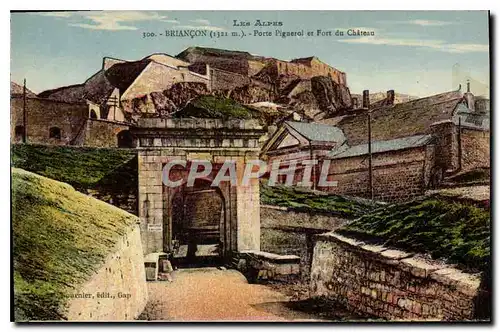 Cartes postales Briancon Porte Piguerol et Fort du Chateau