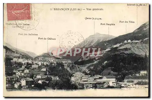 Cartes postales Briancon Vue generale