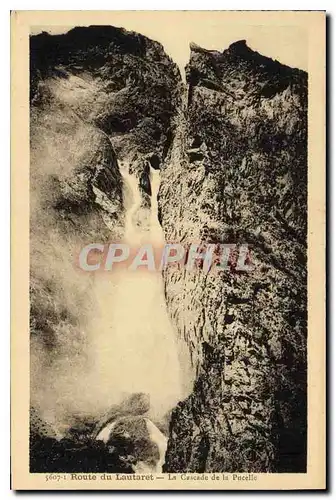 Cartes postales Route du Lautaret La Cascade de la Pucelle