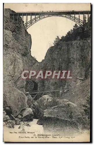 Ansichtskarte AK Briancon Pont Baldy sur le Cerveyrette