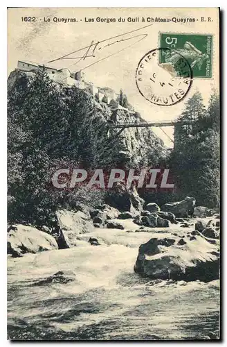 Cartes postales Le Queyras Les Gorges du Guil a Chateau Queyras