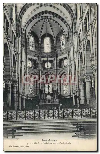 Cartes postales Gap Interieur de la Cathedrale