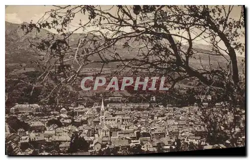 Cartes postales Gap Vue generale Massif de Charance