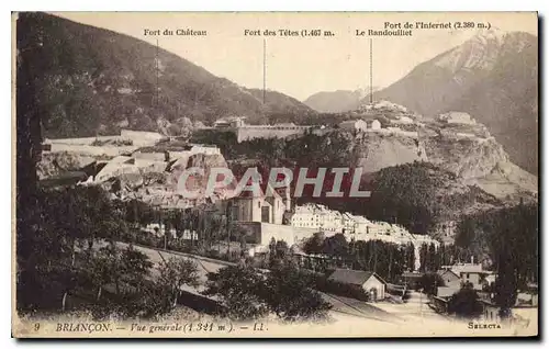 Cartes postales Briancon Vue generale