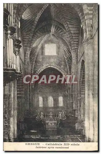 Cartes postales Embrun Cathedrale XII siecle