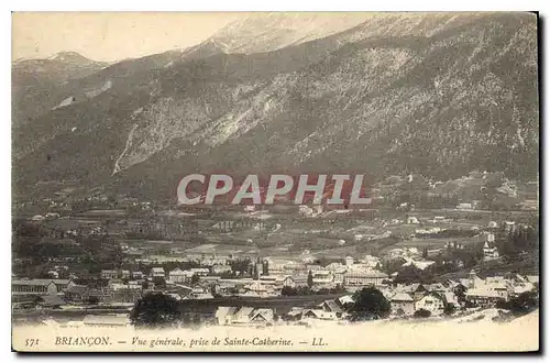 Ansichtskarte AK Briancon Vue generale prise de Sainte Catherine