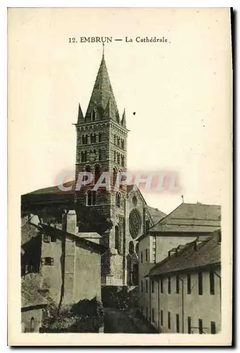Cartes postales Embrun La Cathedrale