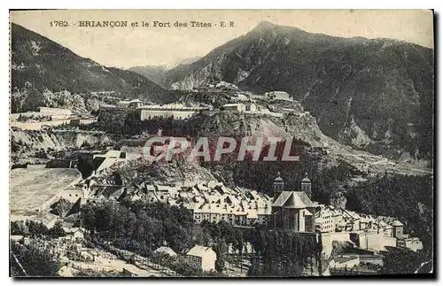 Cartes postales Briancon et le Fort des Tetes