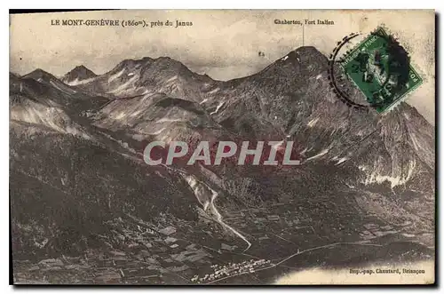 Cartes postales Le Mont Genevre pres du Janus