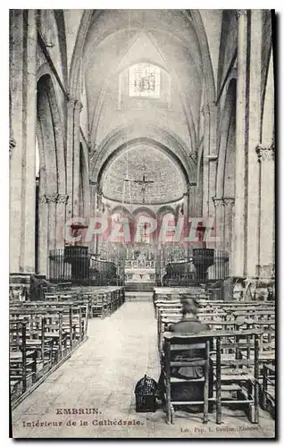 Ansichtskarte AK Embrun Interieur de la Cathedrale