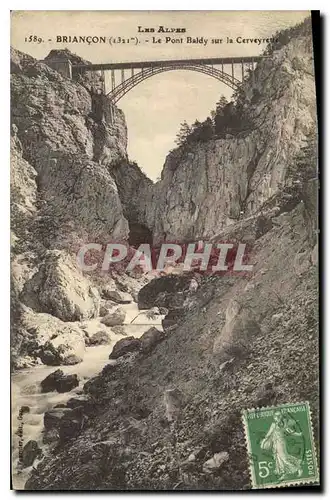 Cartes postales Briancon Le Pont Baldy sur la Cerveyrette