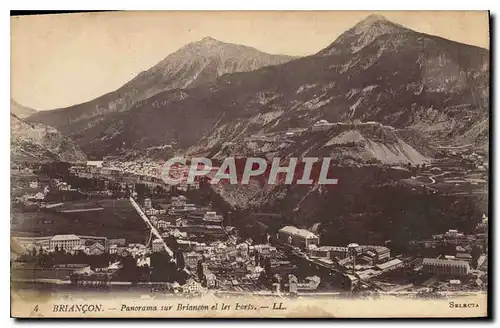 Ansichtskarte AK Briancon Panorama sur Briancon et les Forts