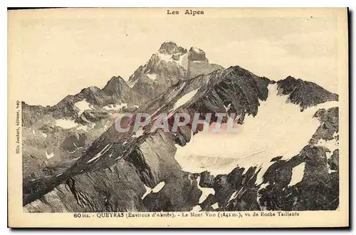 Cartes postales Queyras Le Mont Vue vu de Roche Taillante