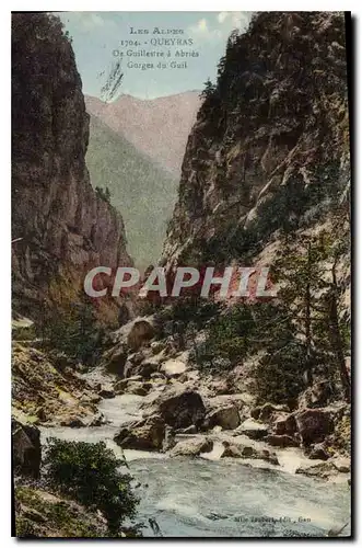 Cartes postales Les Alpes Queyras De Guillestre a Abries Gorges du Guil