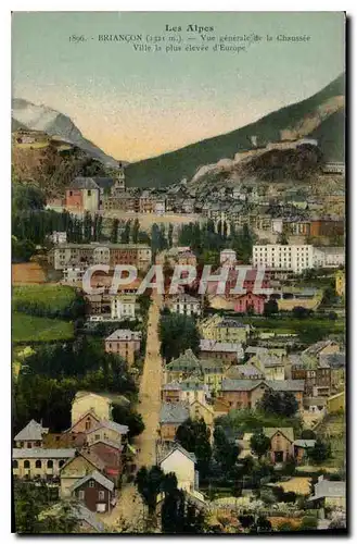 Cartes postales Briancon Vue generale de la Chaussee