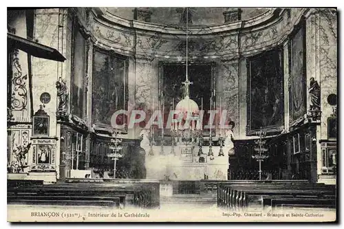 Cartes postales Briancon Interieur de la Cathedrale